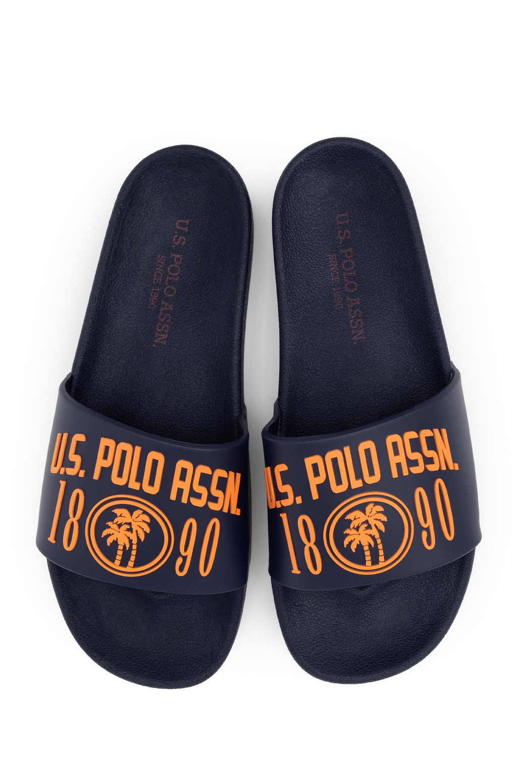 U. S. Polo Assn / Мужские темно-синие тапочки - U.s. polo assn фото 6