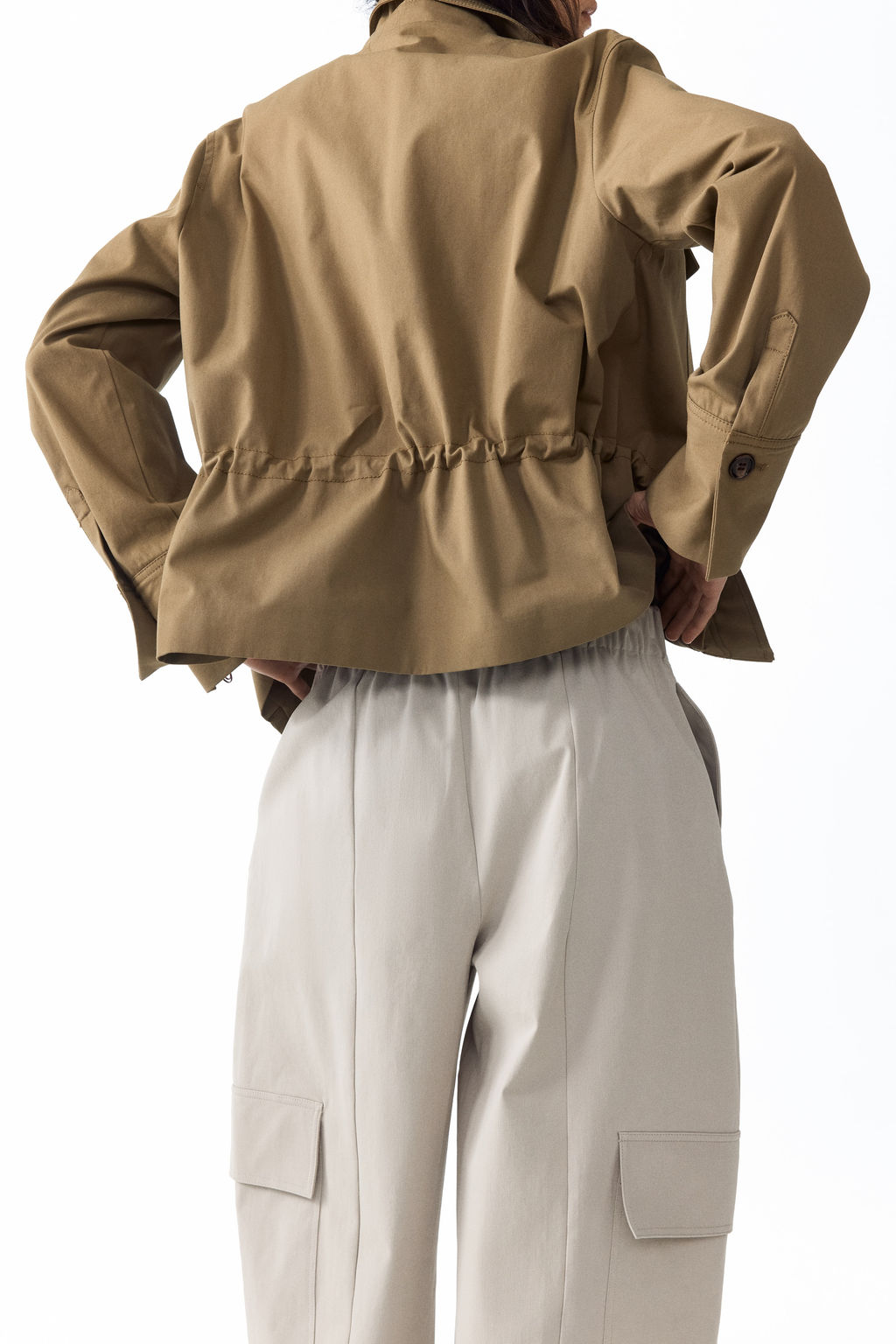 Pantal?n cargo con detalle cruzado - H&m фото 5