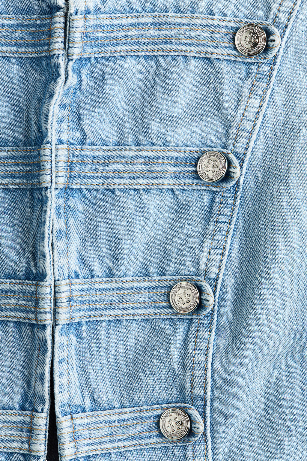 Cazadora en denim de algod?n - H&m фото 6