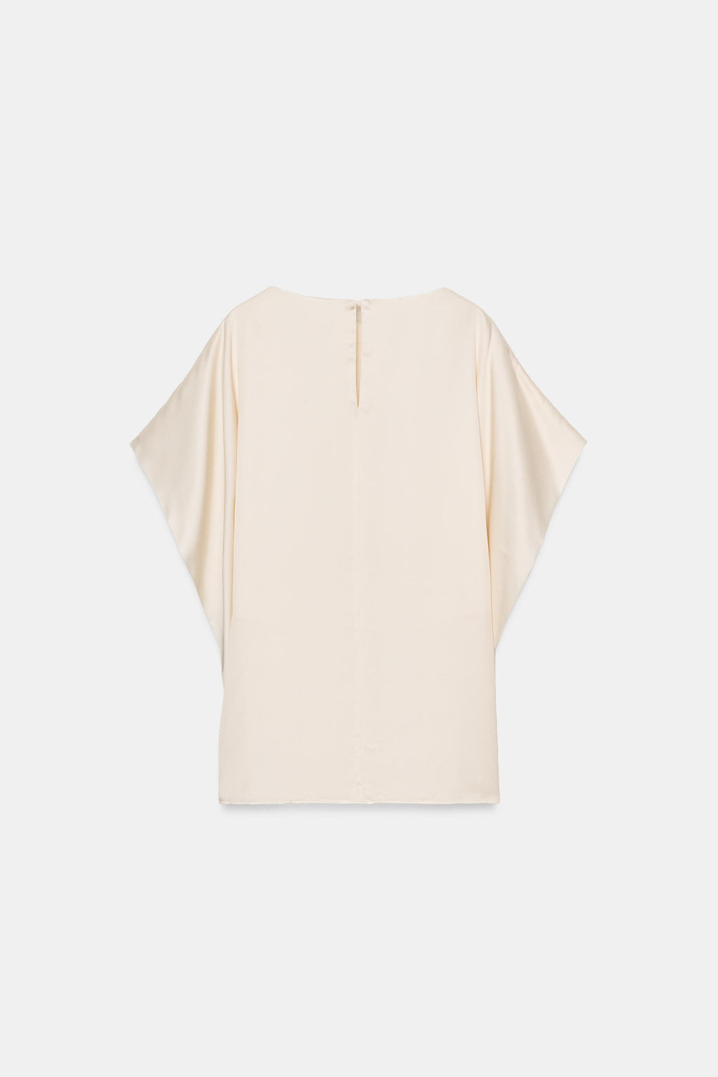 TOP FLUIDO MANGA CORTA ZW COLLECTION / Crudo - Zara фото 6