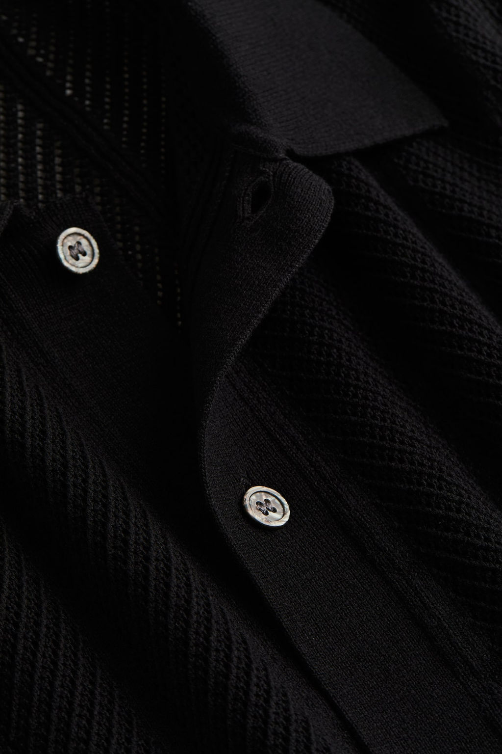 Cardigan en punto texturizado Regular Fit - H&m фото 6