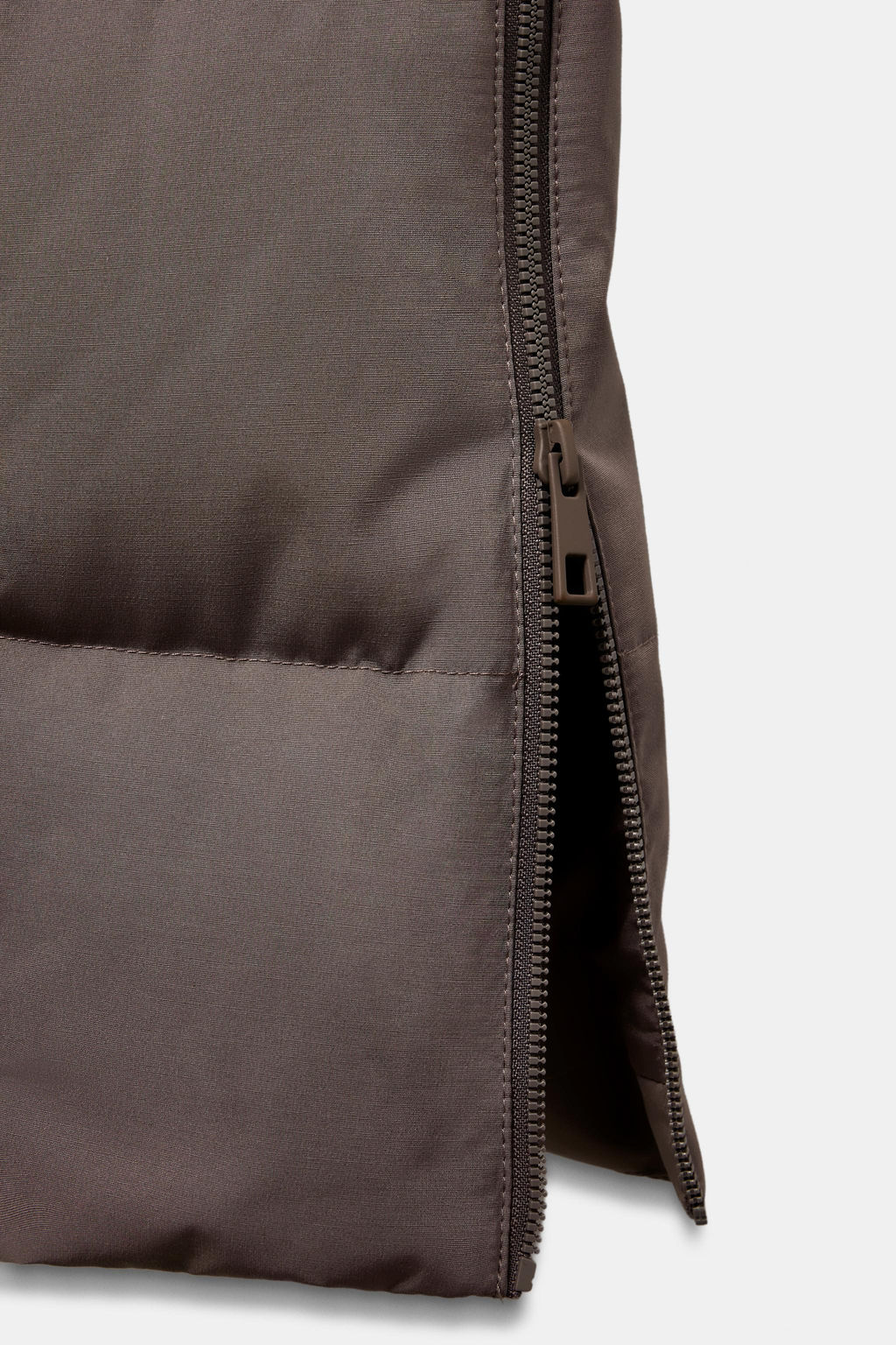 LONG WATER-REPELLENT AND WINDPROOF DOWN PUFFER JACKET WITH HOODIE - Zara фото 12