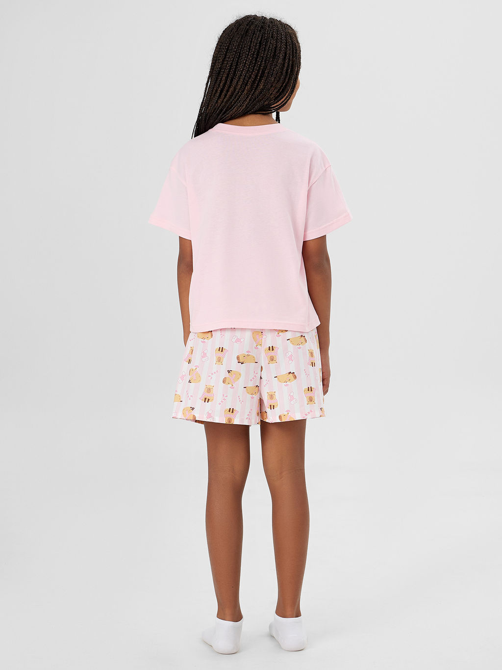 КОМПЛЕКТ ДЛЯ ДЕВОЧЕК (ФУТБОЛКА, ШОРТЫ) - Mark formelle фото 3