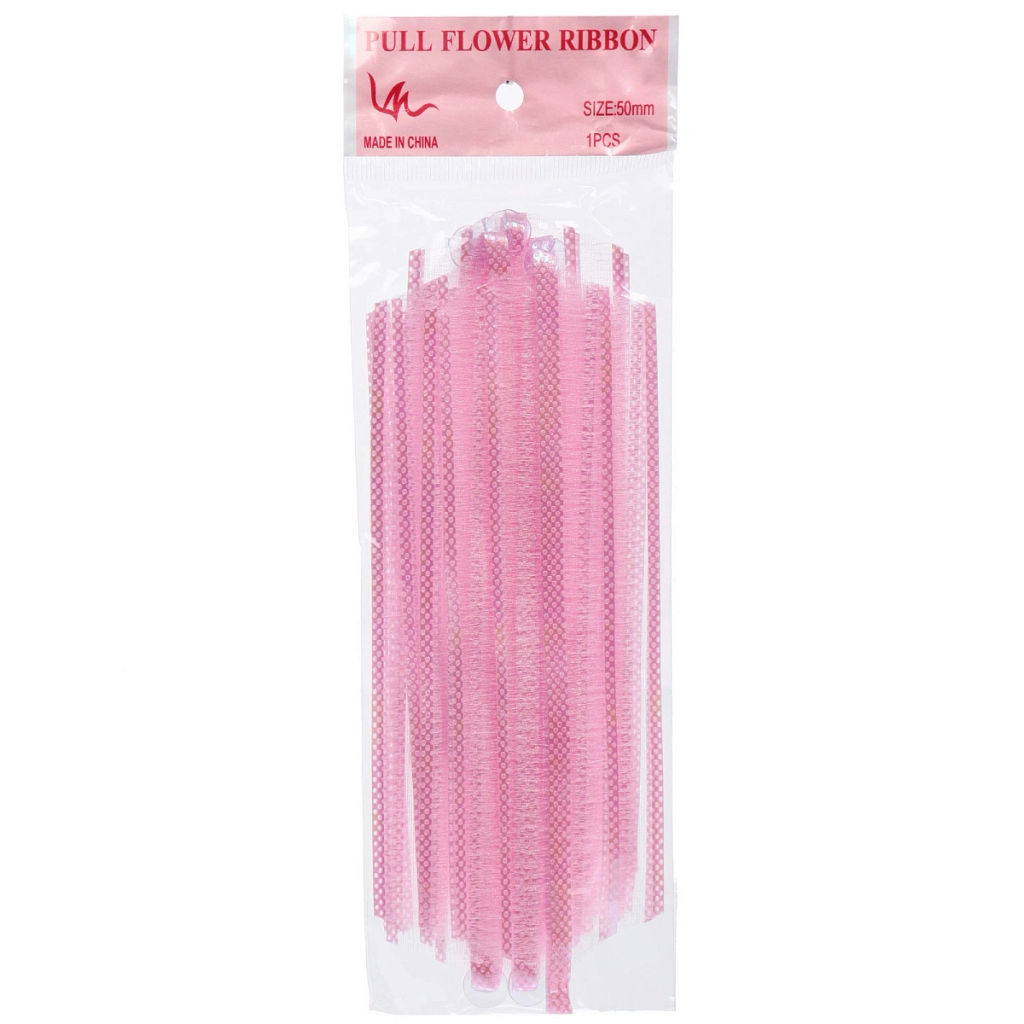 Цена за 10 шт. Бант для оформления подарка "Сияние" 5 см, d=15 см, Нежно-розовый