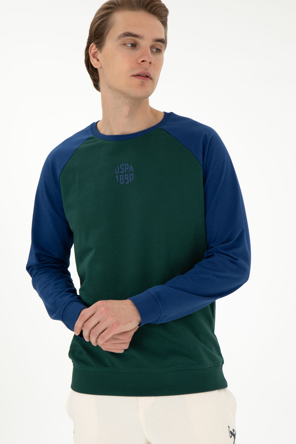 Мужской темно-зеленый свитшот Неожиданная скидка в корзине - U.s. polo assn фото 10