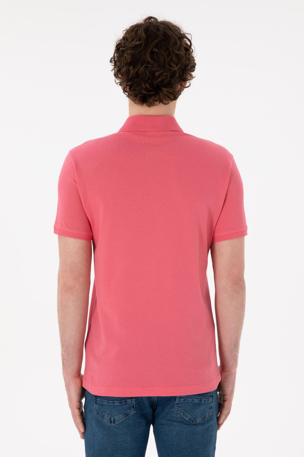 Erkek Pembe Basic Ti__rt Sepette S_rpriz _ndirim - U.s. polo assn фото 6