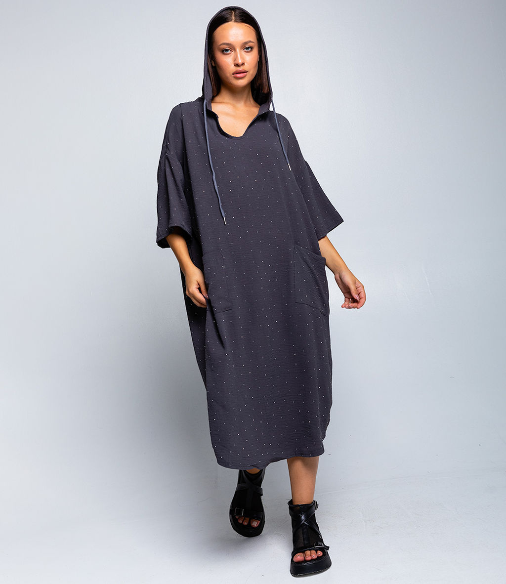 Платье #КТ2932 (1), графит - Dommod фото 4