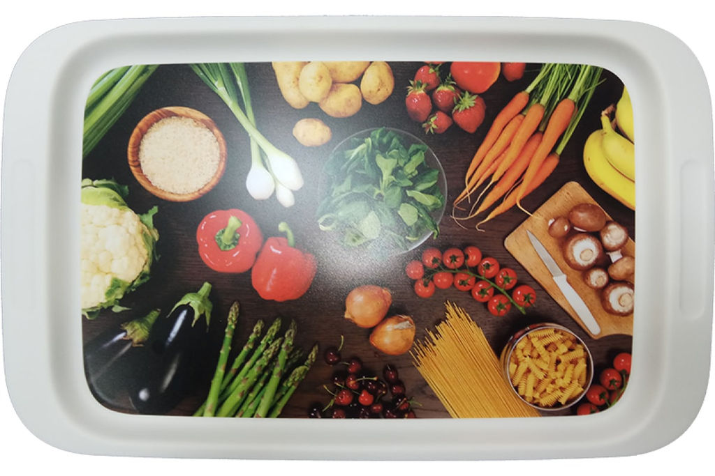 Поднос малый с декором 430*268 мм, арт. С10101, С10111, С10191, С10144