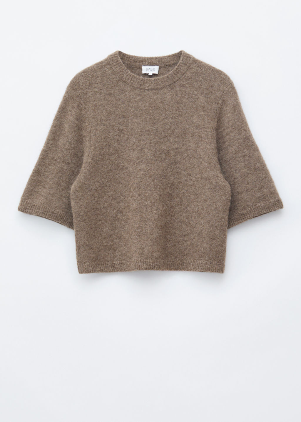 Camiseta de punto en mezcla de alpaca - H&m фото 3