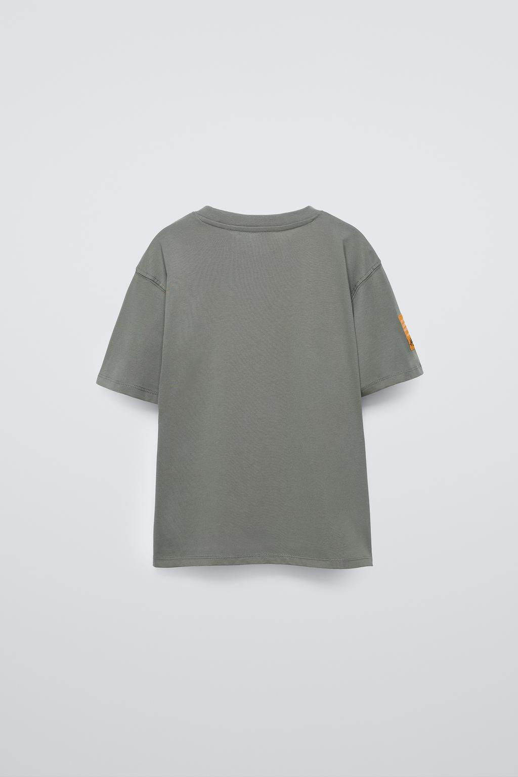 ETIKETLI GRAFITI T-SHIRT - Zara фото 2