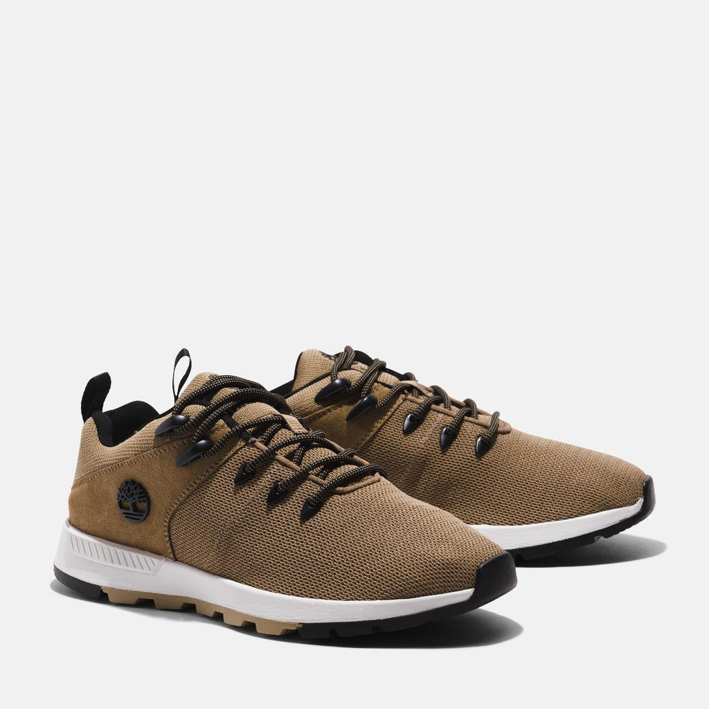 Кроссовки Timberland Sprint Trekker Low Fabric бежевые  фото 4