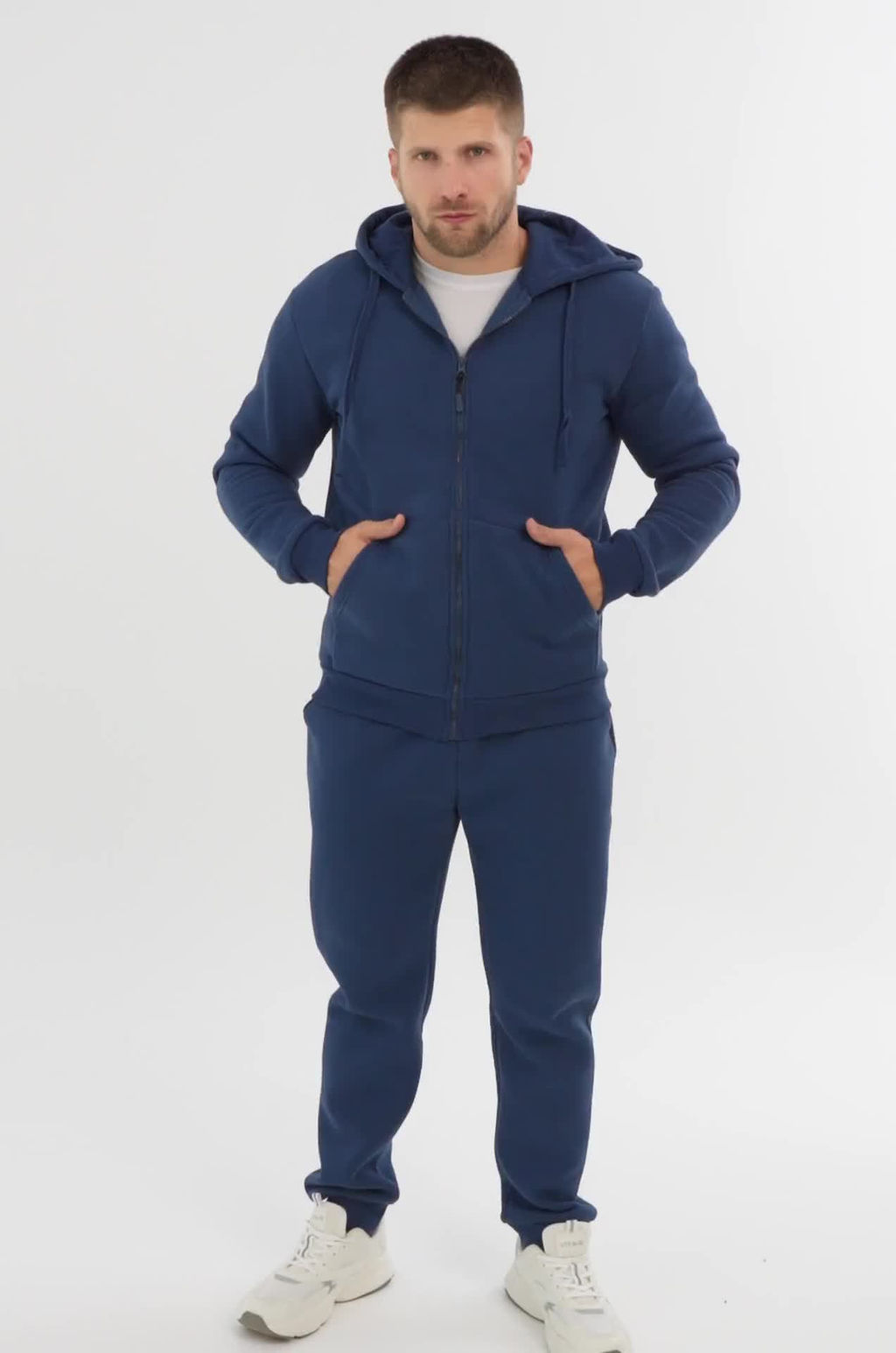 Мужской костюм из футера с начесом Happyfox