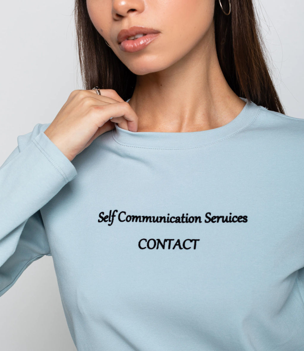 Лонгслив #КТ8923 (3), голубой - Dommod фото 5