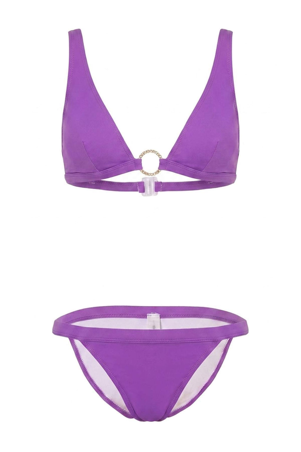 Mor __gen Kapl_ Aksesuarl_ Normal Bel Regular Bikini Tak_m_TBESS26BT00236 - Trendyolmilla фото 6