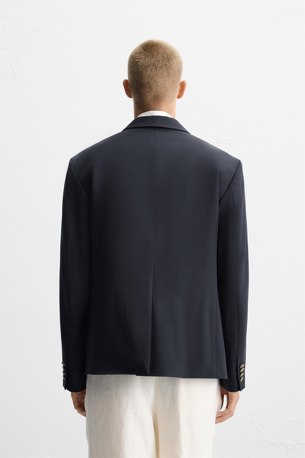 DOUBLE-BREASTED BLAZER - Zara фото 4