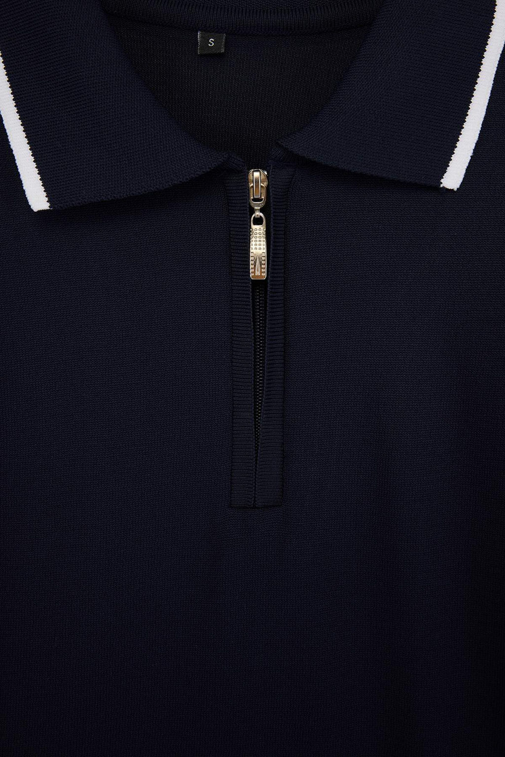 Lacivert Regular Polo Yaka Duz Polo Yaka T-shirt TMNSS26PO00026 - Trendyolmilla фото 3