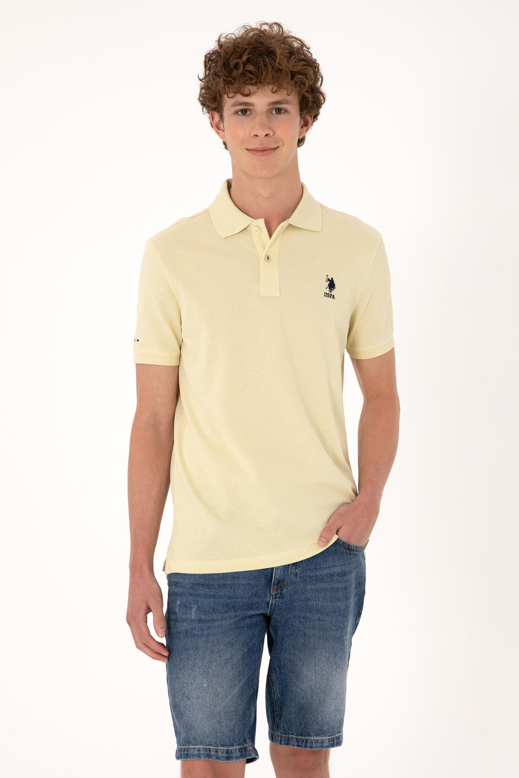 Erkek A__k Haki Basic Ti__rt - U.s. polo assn фото 8