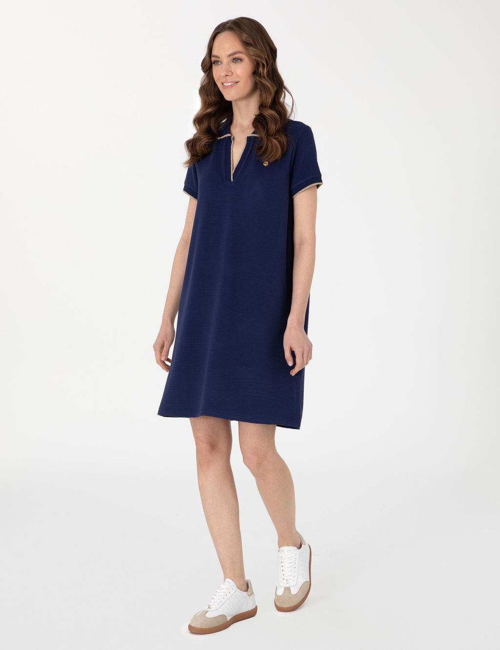 Lacivert Regular Fit _rme Elbise - Pierre cardin фото 3