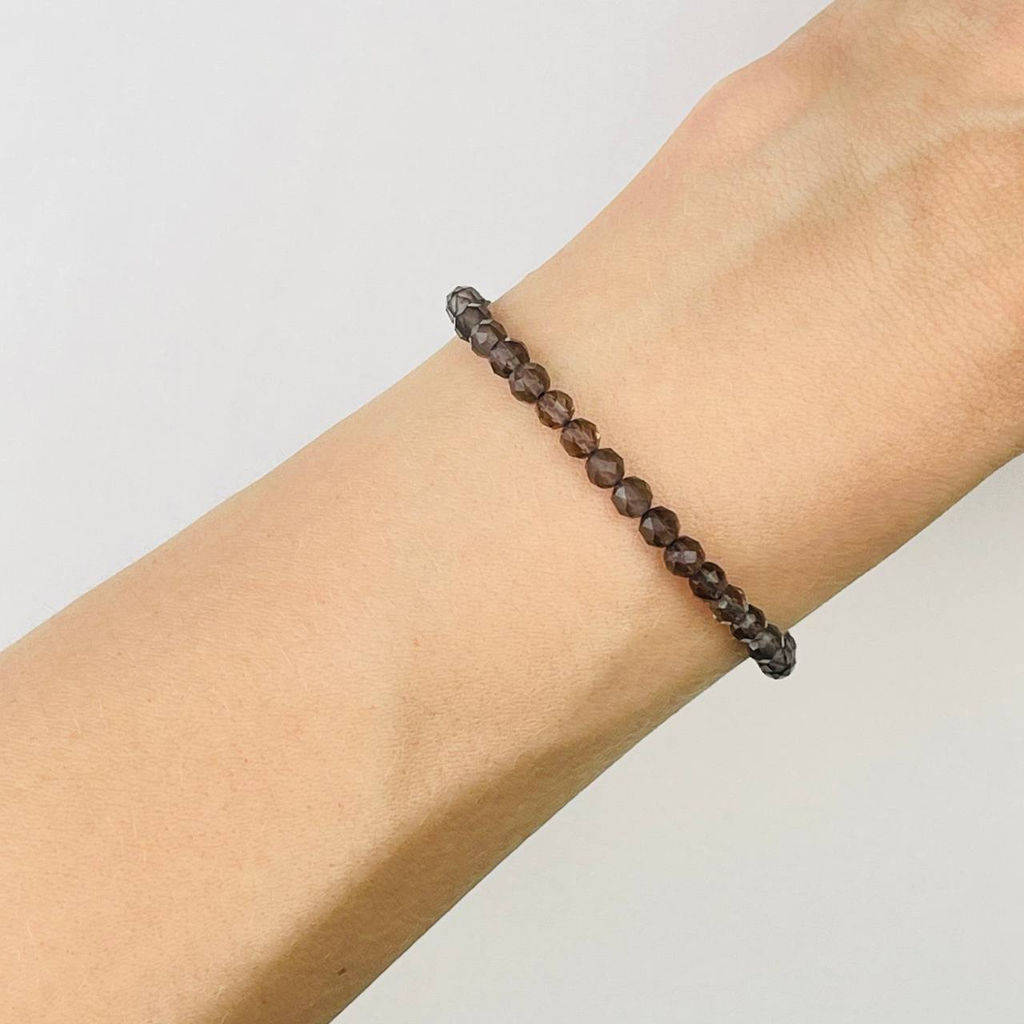 Браслет из Раухтопаза 18,5 см +