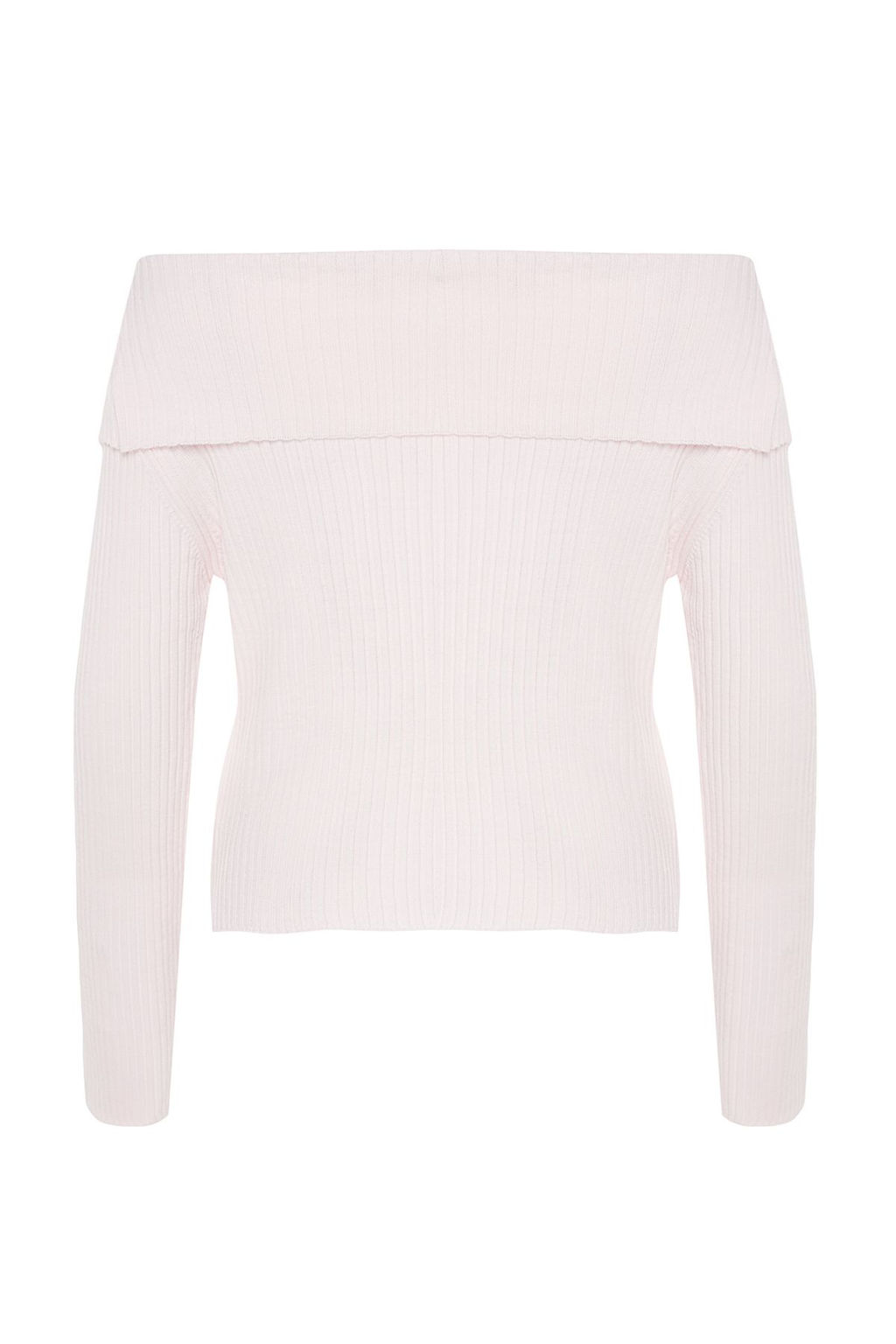 TRENDYOLMILLA Haki Devrik Yaka Triko H?rka TWOAW24HI00284  фото 15