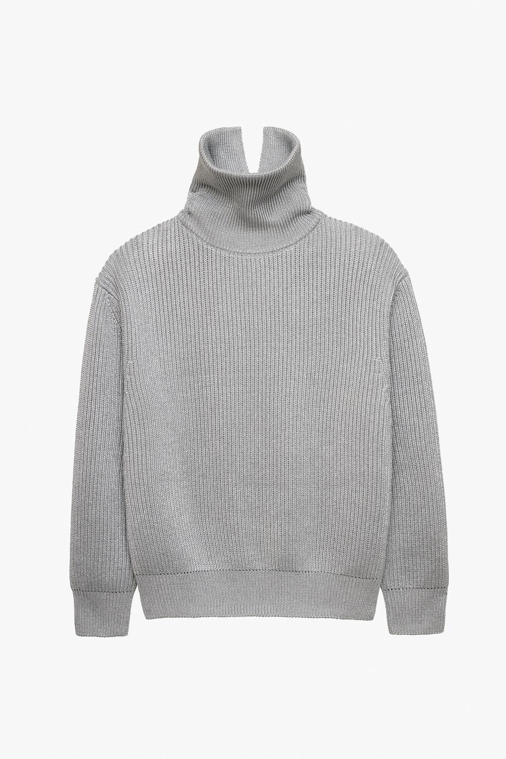 METALLIC FINISH SWEATER X STEFANO PILATI - Zara фото 2