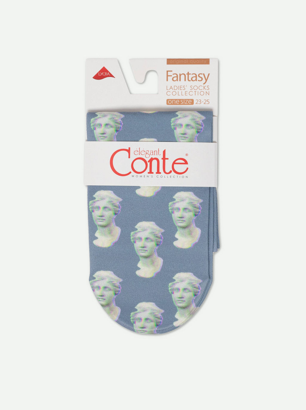 Цена за 2 пары. Носки фантазийные CONTE FANTASY Плотные носки с рисунком Sculpture - Conte elegant фото 7