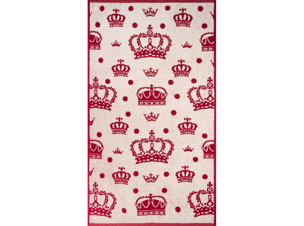 6с103.412ж1 Королевский принт(бордо) Полотенце махровое 50х90см
