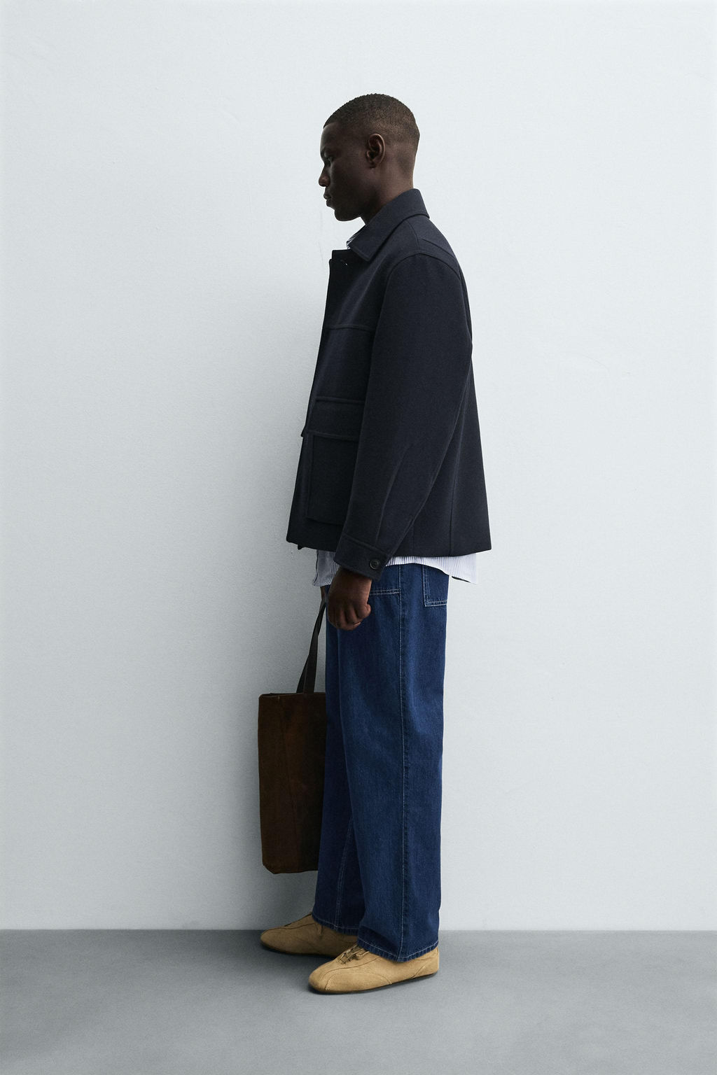 REGULAR FIT POCKET JACKET - Zara фото 4