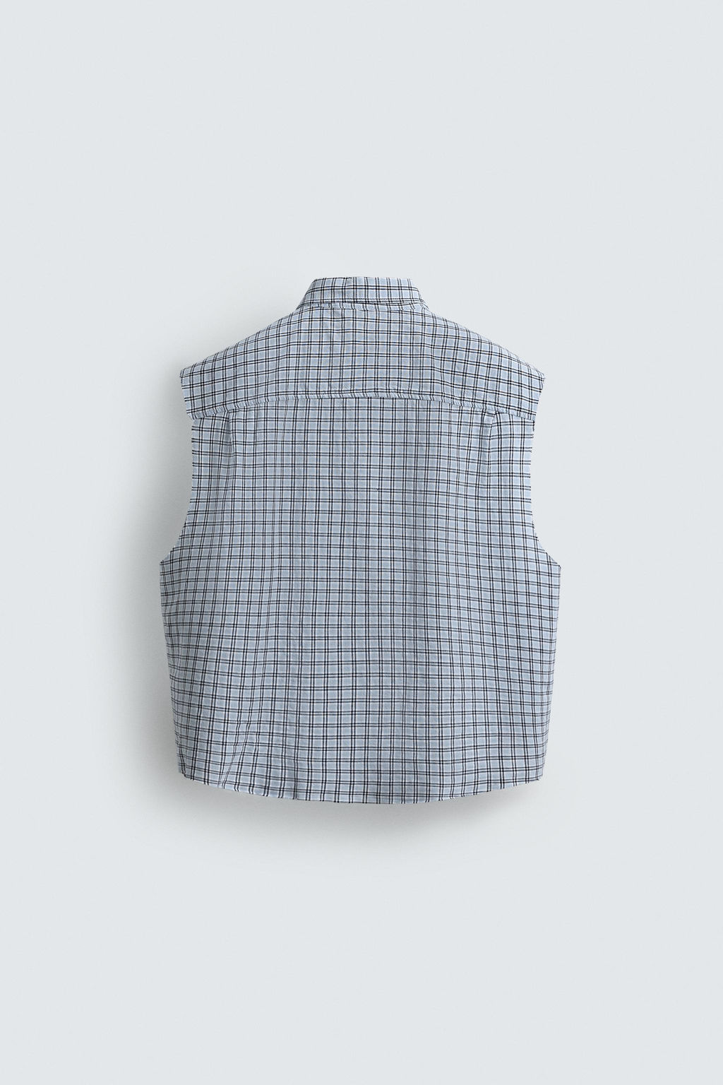 CROPPED FIT CHECK SHIRT - Zara фото 16