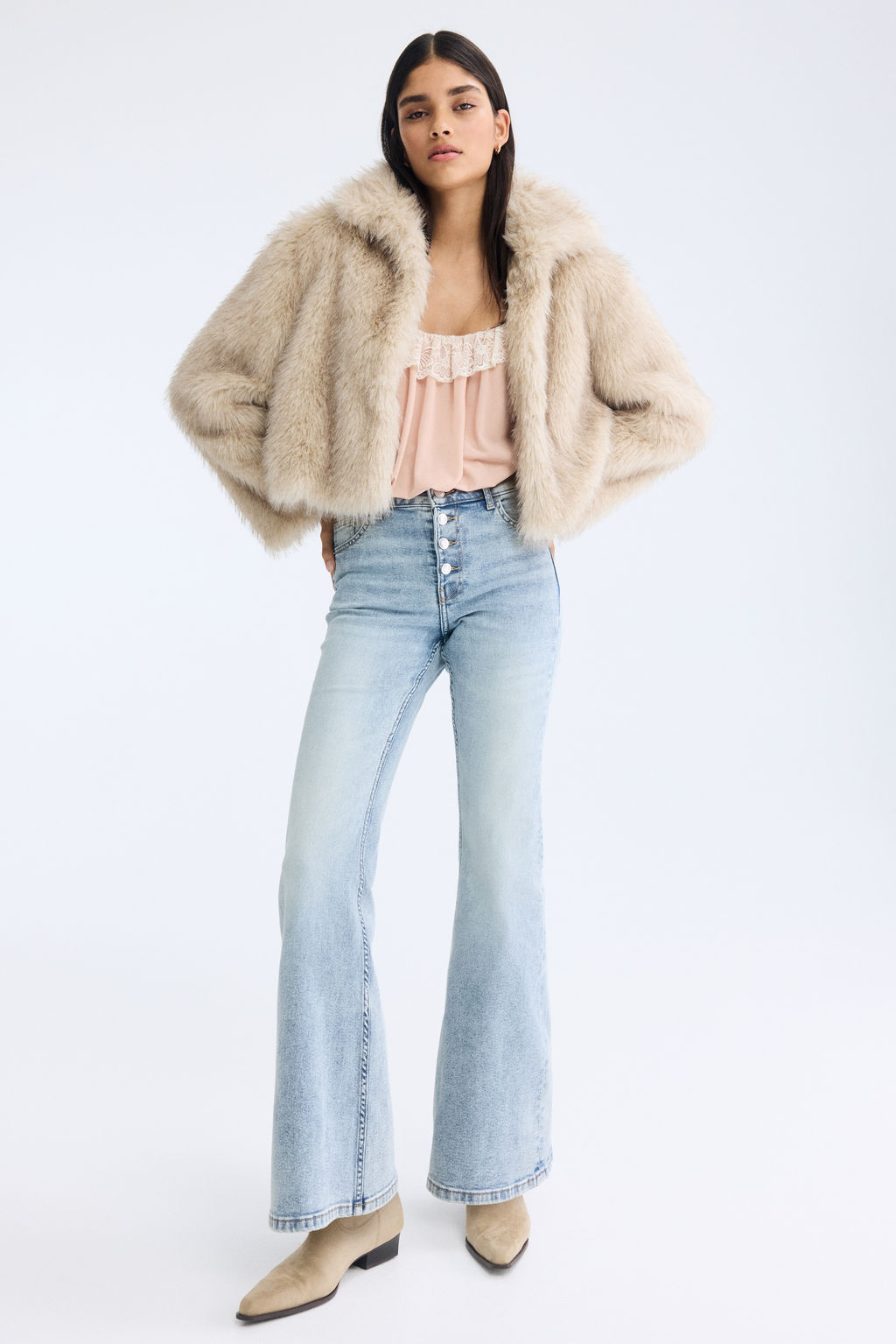 Flared High Jeans - H&m фото 4