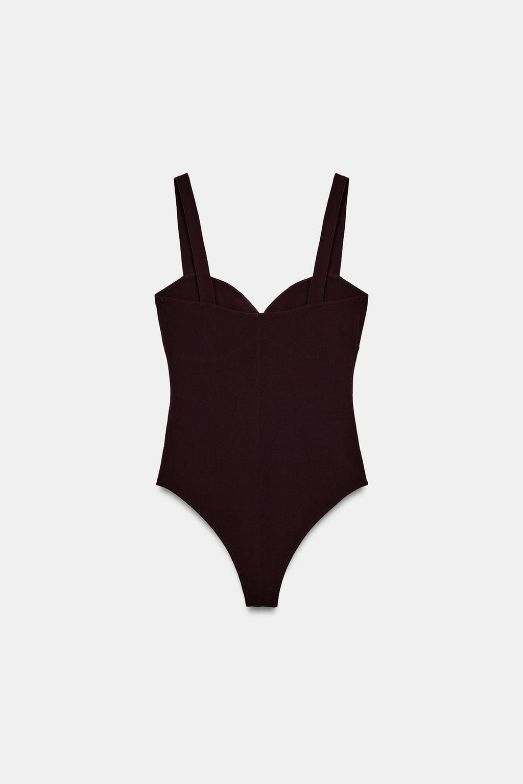 STRAPPY BODYSUIT - Zara фото 11