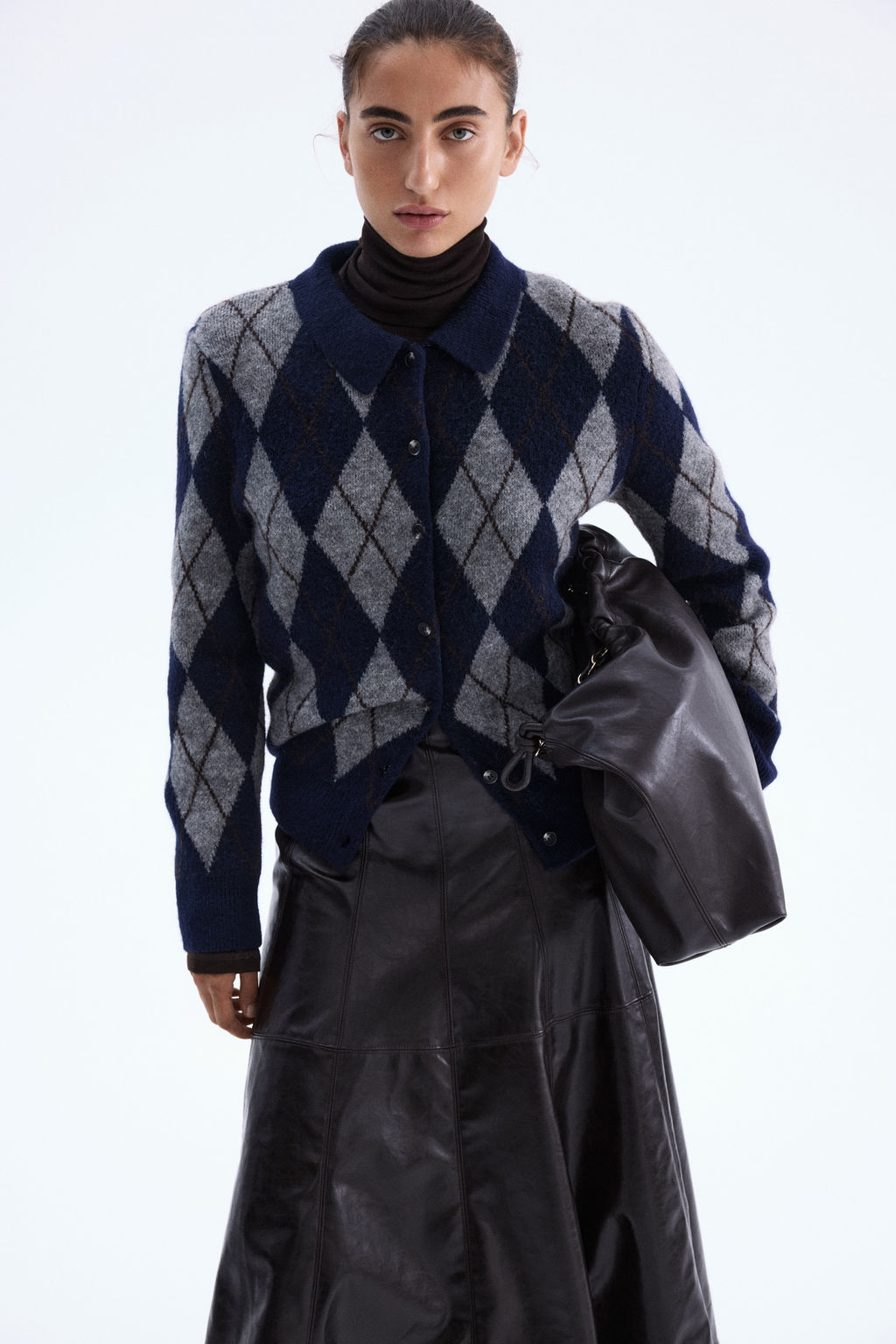C?rdigan con cuello camisero - H&m фото 3