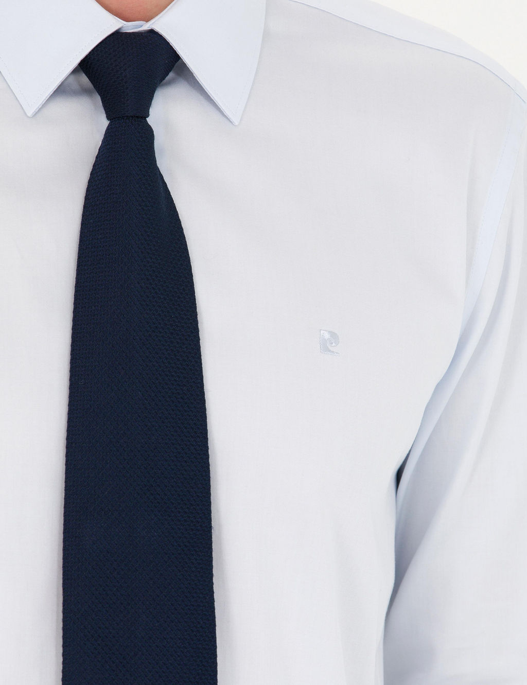 A__k Mavi Slim Fit Uzun Kollu Basic G_mlek - Pierre cardin фото 7