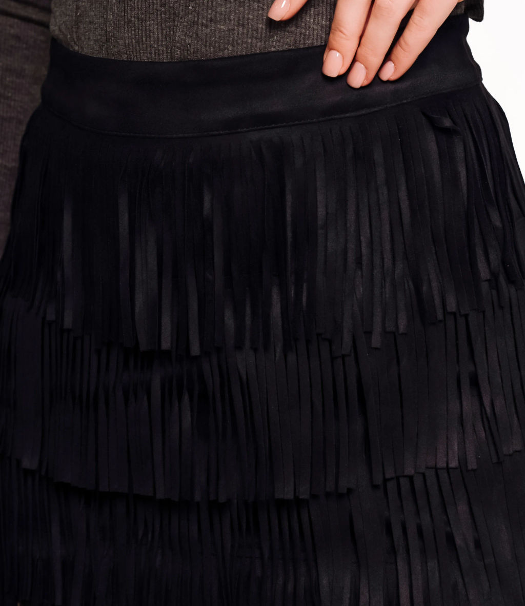 Юбка #КТ2577, чёрный