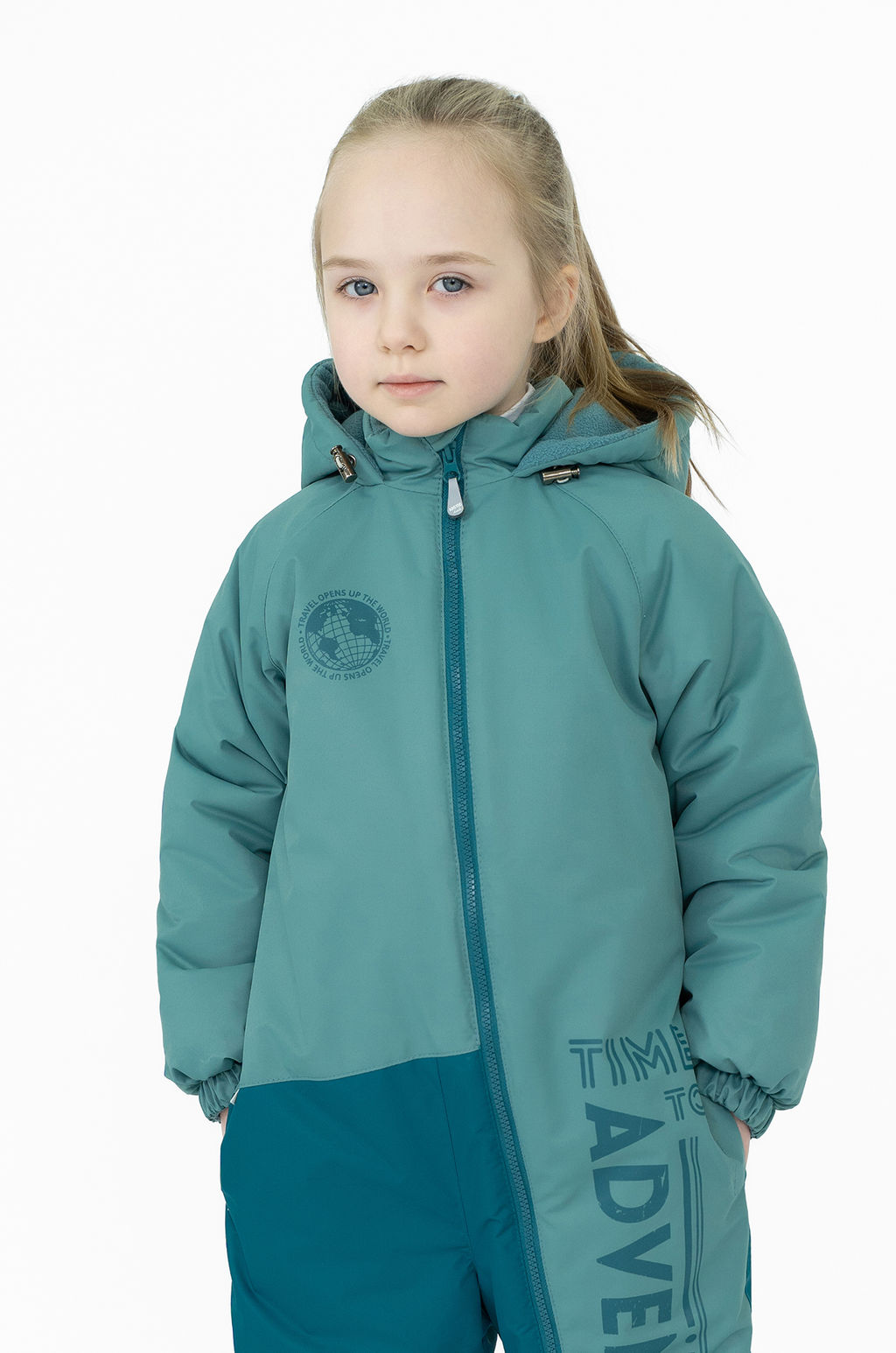 Комбинезон зимний изумруд