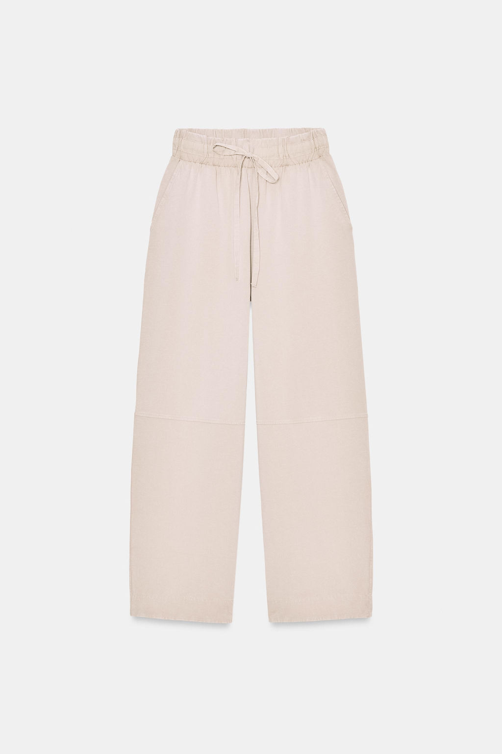 PANTAL?N HEAVY COTTON WIDE LEG / Vis?n claro - Zara фото 4