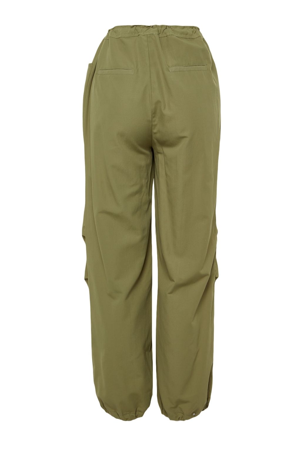 TRENDYOLMILLA Yag Yesili Jogger Normal Bel Pacas? Lastikli Dokuma Pantolon TWOSS23PL00158  фото 14