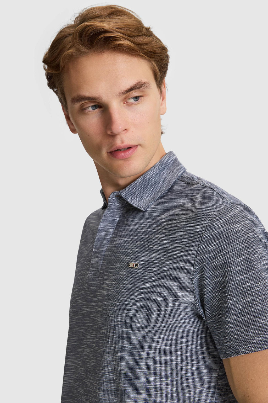 Erkek Lacivert Regular Fit Polo Yaka Ti__rt