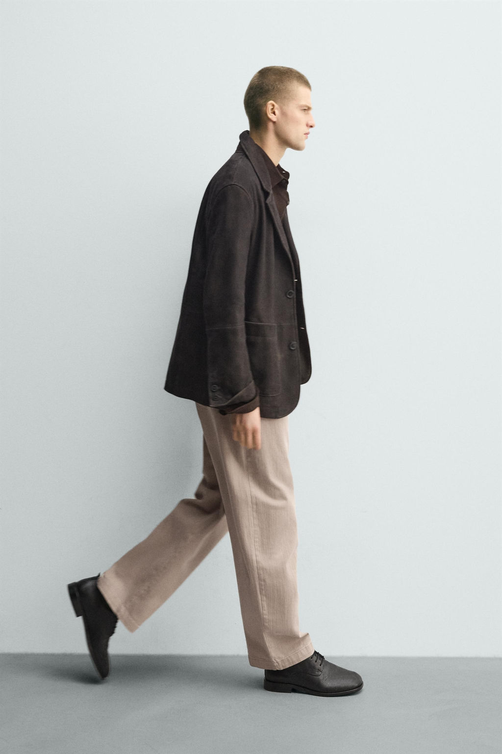 PANTAL?N RELAXED FIT / Rosa palo - Zara фото 8