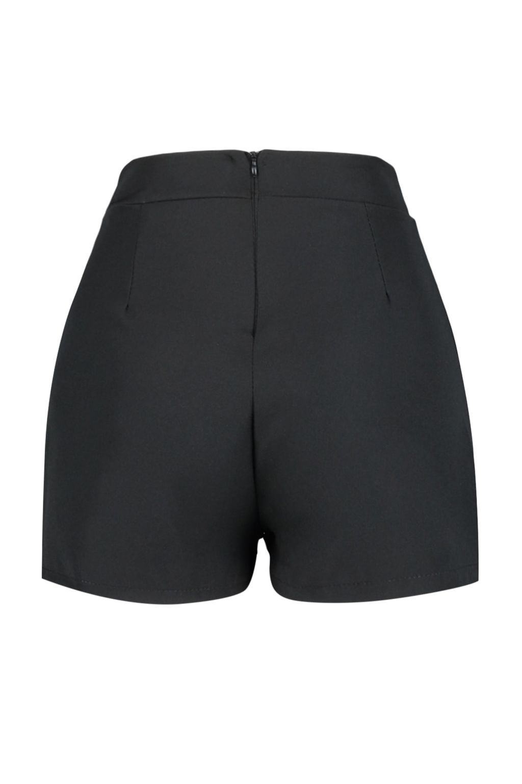 Siyah Kemerli Super Mini Dokuma Sort TWOAW21SR0078 - Trendyolmilla фото 8