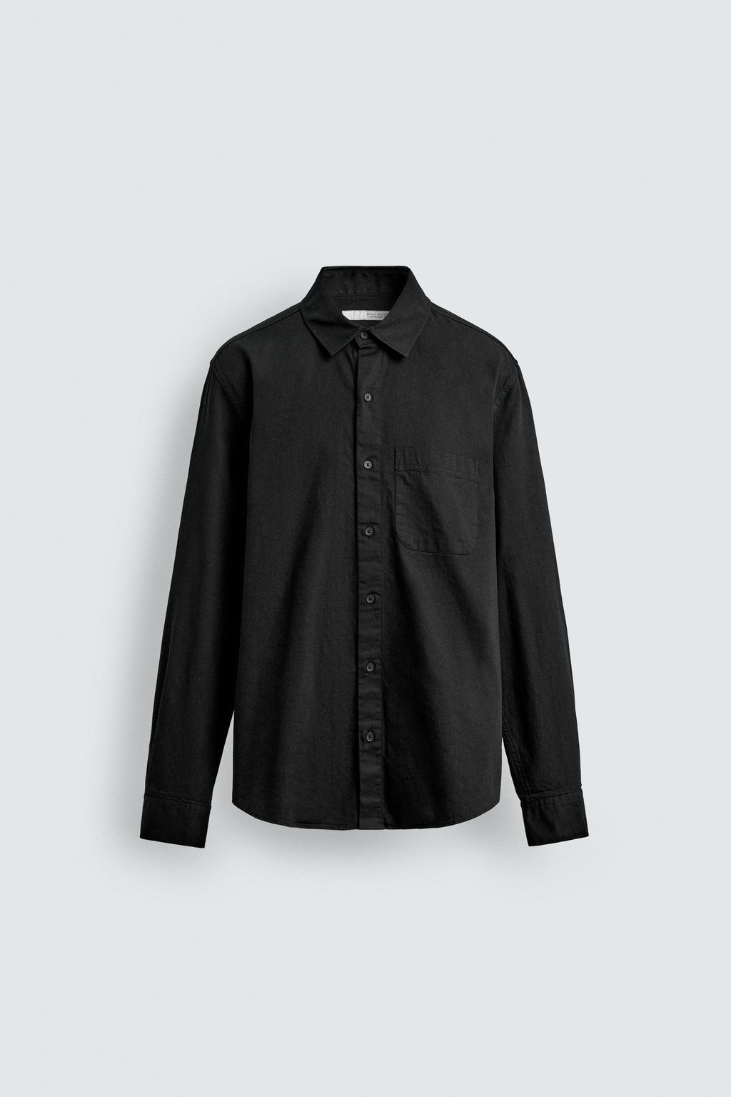 COTTON/LINEN SHIRT - Zara фото 7