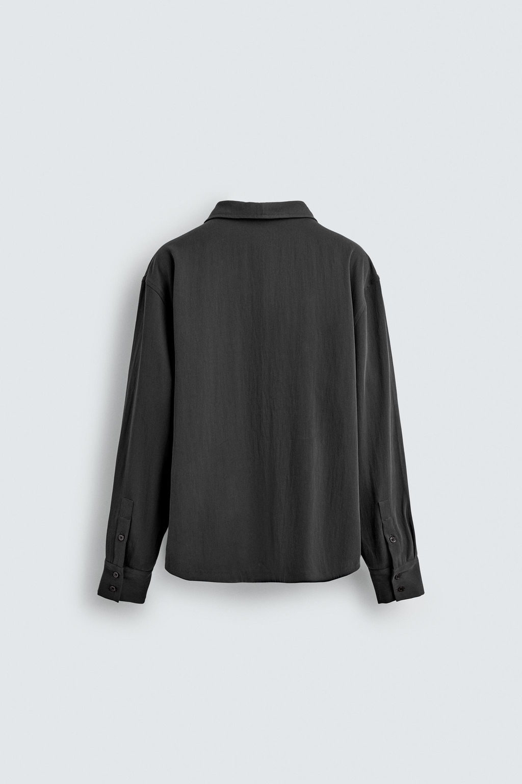 WASHED FLOWING SHIRT - Zara фото 7