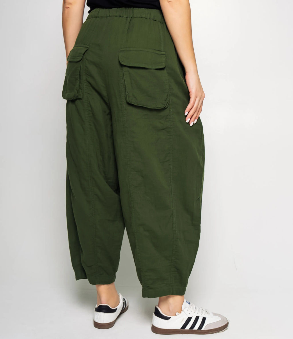 Брюки #КТ9918 (2), зелёный - Dommod фото 4