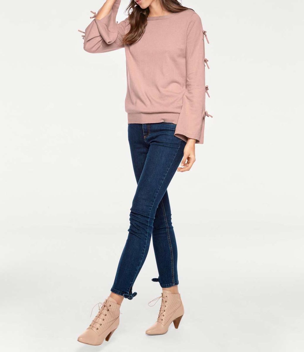 Пуловер, розовый - Linea tesini фото 4