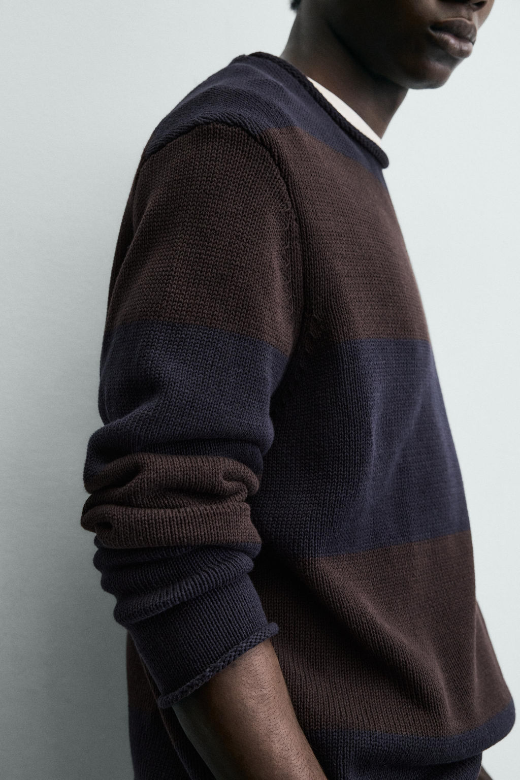 STRIPED JACQUARD JUMPER - Zara фото 13