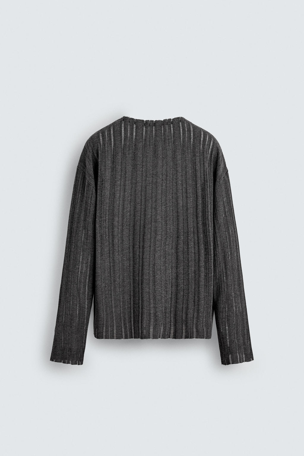 OPENWORK KNIT T-SHIRT - Zara фото 7