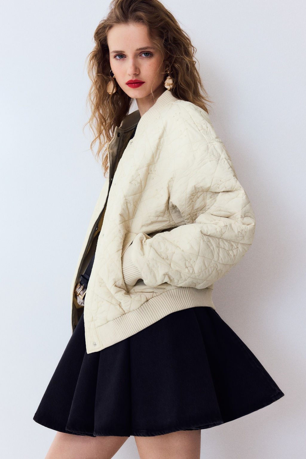 Cazadora bomber acolchada - H&m фото 3