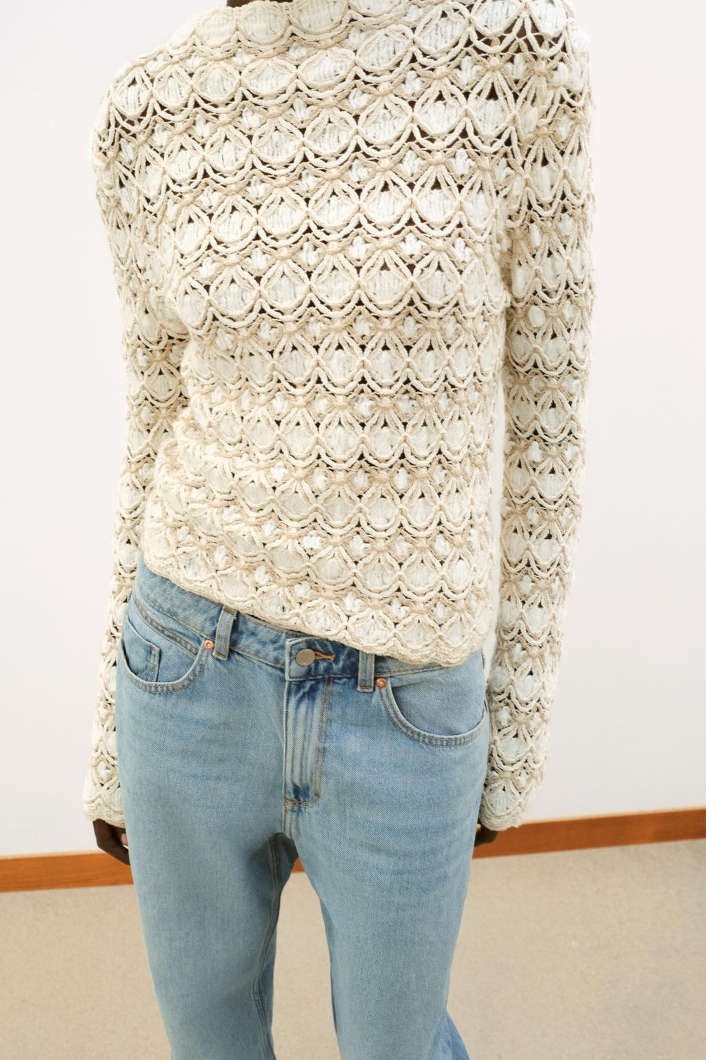 TEXTURED KNIT JUMPER - Zara фото 20