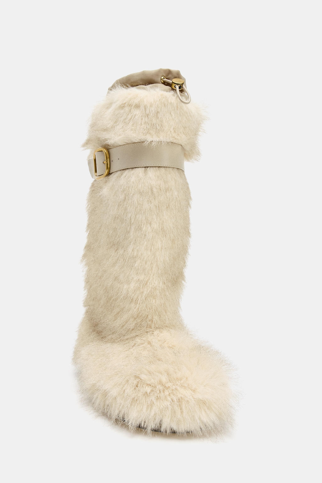 FAUX FUR BOOTS WITH STRAP SKI COLLECTION - Zara фото 9