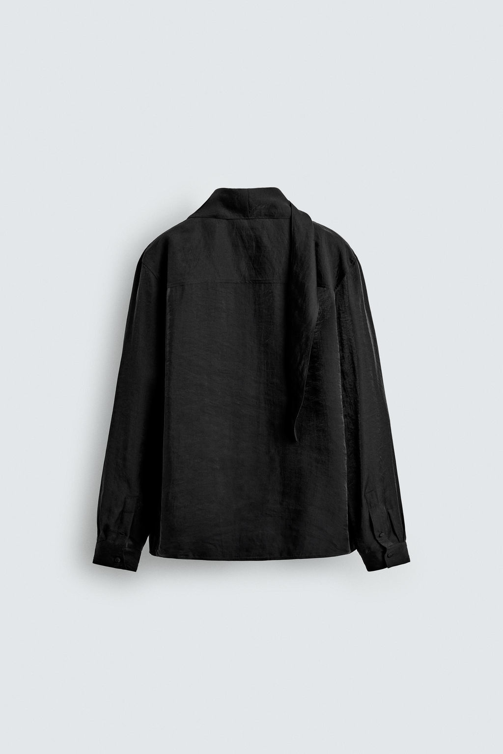 FLOWING BANDANA SHIRT - Zara фото 8
